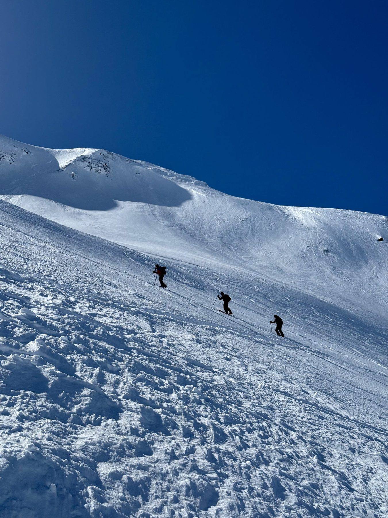 Ski touring cap al cim, Tetnuldi, Geòrgia